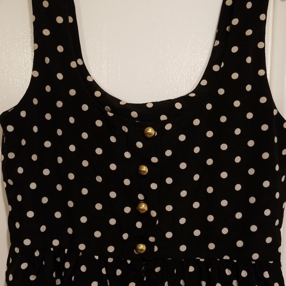 💕FOREVER 21💕 Sleeveless Polka Dot Mini Dress - Picture 6 of 7